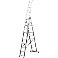 Лестница 3-секционная универсальная Krause Corda 3x11 (030429)