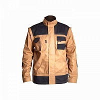 Куртка робоча Trident Safari р. XL 60-62 зріст 7-8 TRIDENT бежевий/темно-сірий