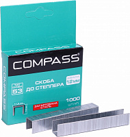 Скобы для ручного степлера Compass 12 мм тип 53 (А) 1000 шт.
