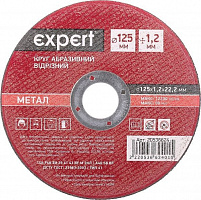 Круг відрізний по металу Expert Tools 125x1,2x22,2 мм