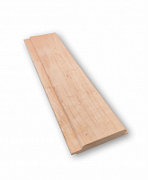 Вагонка деревянная ольха 15х100х3000 (5 шт./уп. 1,5 кв.м) цельная