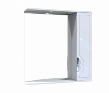 Зеркало со шкафчиком Aquarius МЕRЕТЕ с подсветкой 80 белый 