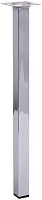Меблева ніжка Larvij L61S40CH25 квадратная 25х25х400 мм хромированная 