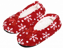 Обувь домашняя La Nuit снежинки р.36/37 красный 