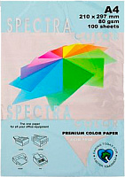 Бумага цветная Crystal A4 80 г/м Ocean 120 голубой 