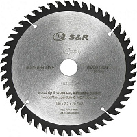 Пиляльний диск S&R WoodCraft 160x20x2.2 Z48 238048160