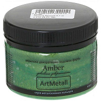 Декоративна фарба Amber акрилова зелена бронза 0.1кг
