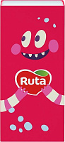 Носовые платочки кармашки Ruta Monsters без аромата 10 шт.