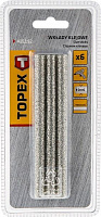Стержни клеевые Topex серебристые 8 мм 6 шт.
