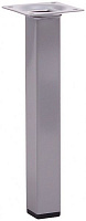 Меблева ніжка Larvij L61S20MS25 квадратная 25х25х200 мм серебристая 