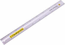 Лінійка Compass Л-450 алюмінієва анодована дві шкали 