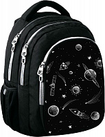 Рюкзак школьный Bagland Bombino Планеты черный суб.1028 (59166)