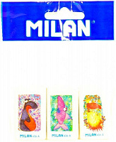 Набор ластиков Milan 3 шт. 436A