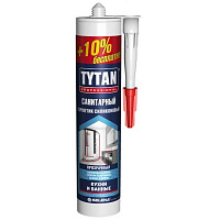 Герметик силиконовый Tytan EXTRA 10% санитарный прозрачный 310мл