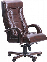 Крісло AMF Art Metal Furniture Кінг Люкс MB горіх мадрас коричневий 