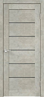 Дверное полотно Velldoris Master Fl 1 ПО 800 мм светло-серый бетон 