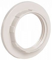 Кольцо к патрону IEK E14 пластик белый EKP20-01-02-K01