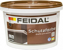 Краска латексная Feidal Schutzfarbe мат база под тонировку 2,5л 