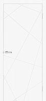 Дверне полотно ОМіС Cortex Геометрія 03 ПГ 600 мм білий silk matt 