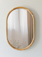 Зеркало настенное Luxury Wood Freedom Slim ясень темный 500x800 мм 