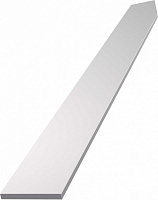 Полоса алюминиевая анодированная серебро 75x3 мм (3132) АЛЮПРО