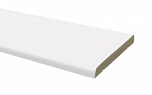 Наличник прямоугольный Cortex ПВХ (компл 2,5 шт.) ОМиС 8х70х2200 мм белый silk matt 