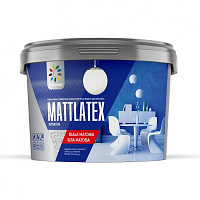 Краска интерьерная акриловая COLORINA Mattlatex база С мат белый 7кг 