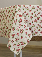 Скатерть Lucy Бордовый цветок 133x180 см мульти La Nuit 