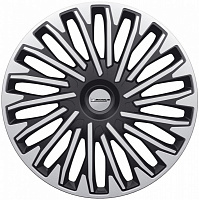 Колпак для колес Michelin Soho Silver Black 33511 R16 4 шт. серебряный/черный 