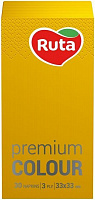 Салфетки столовые Ruta Premium Colour 33х33 см желтый 30 шт.