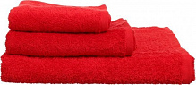 Полотенце махровый 40x70 см красный Рашід 