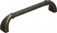 Ручка-скоба 128 мм матова темна антична бронза MVM D-1012-128 MBAB