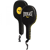 Лапы-ракетки Everlast Leather Punch Paddles 2900000 15x17x34 см черный 