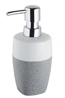 Дозатор для жидкого мыла Bisk 06310 Stone серый