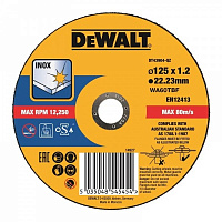 Круг отрезной DeWalt 125 x 1,2 x 22,2 мм DT43904