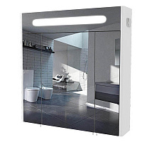 Зеркальный шкаф Aqua Rodos Париж 80 с подсветкой АР000001164