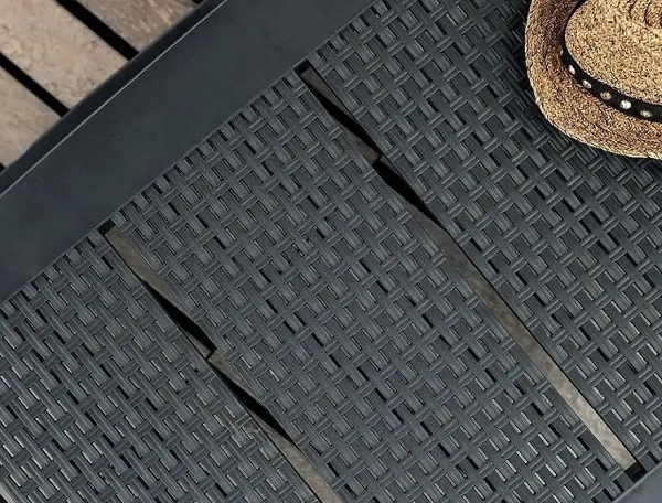 Шезлонг Bica Nilo графіт 71x190 см 180.4