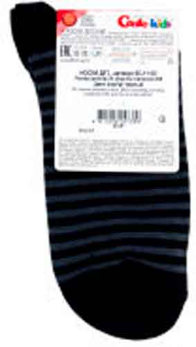 Шкарпетки дитячі Conte-Kids TIP-TOP 208 р.24 чорний 