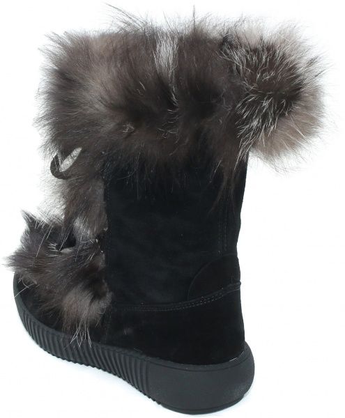 Черевики Oscar Winter Footwer Black-Silver р. 37 чорний