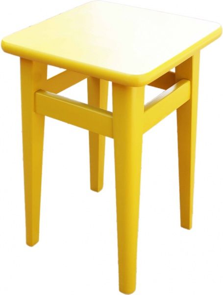Табурет 45 см желтый / желтый 