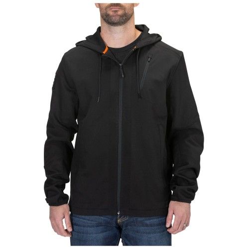 Реглан 5.11 Tactical тактичний на блискавці Rappel Jacket [019] Black S  — фото 1