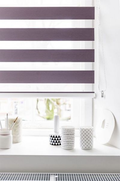 Ролета день-ночь Rollotex День-Ніч струна BH 81 61x150 см слива 