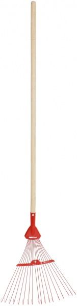 Граблі віялові з держаком дріт пофарбований