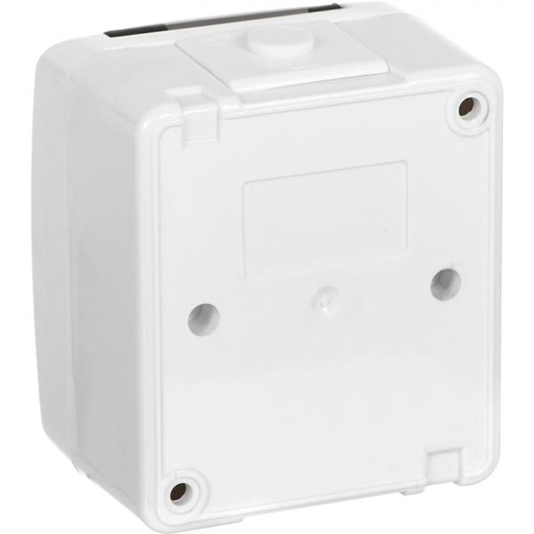 Розетка із заземленням HausMark Gardena без шторок білий HSN-SCP.H2C44G1WGC-WH