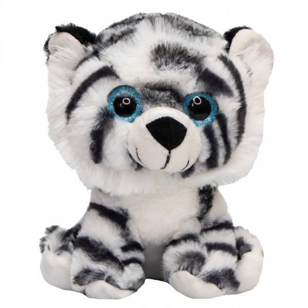 Мягкая игрушка Тигрёнок 395797 белый 20 см 