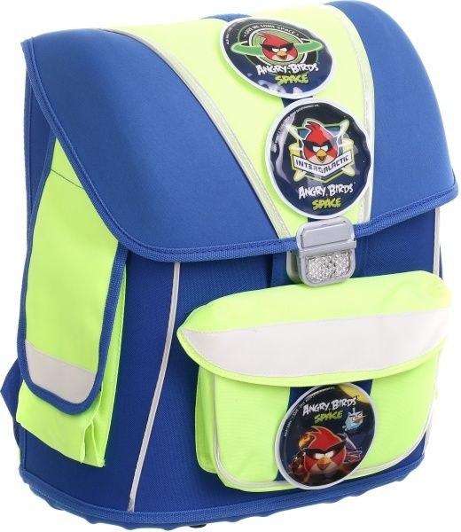 Рюкзак Cool For School Angry Birds 720 синий с желтым
