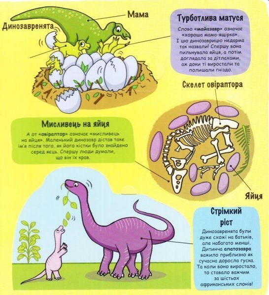 Книга Рут Мартін «Маленькі дослідники: Динозаври» 978-617-7563-20-3