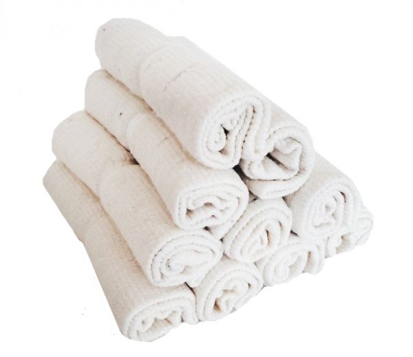 Набор салфеток для пола Помічниця 50х70 см см 10 шт./уп. белый