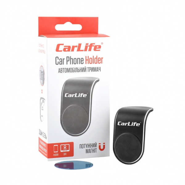 Тримач для мобільного телефона CarLife PH608 чорний