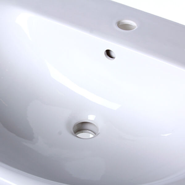 Тумба напольная Aqua Rodos Декор с умывальником Runa 70